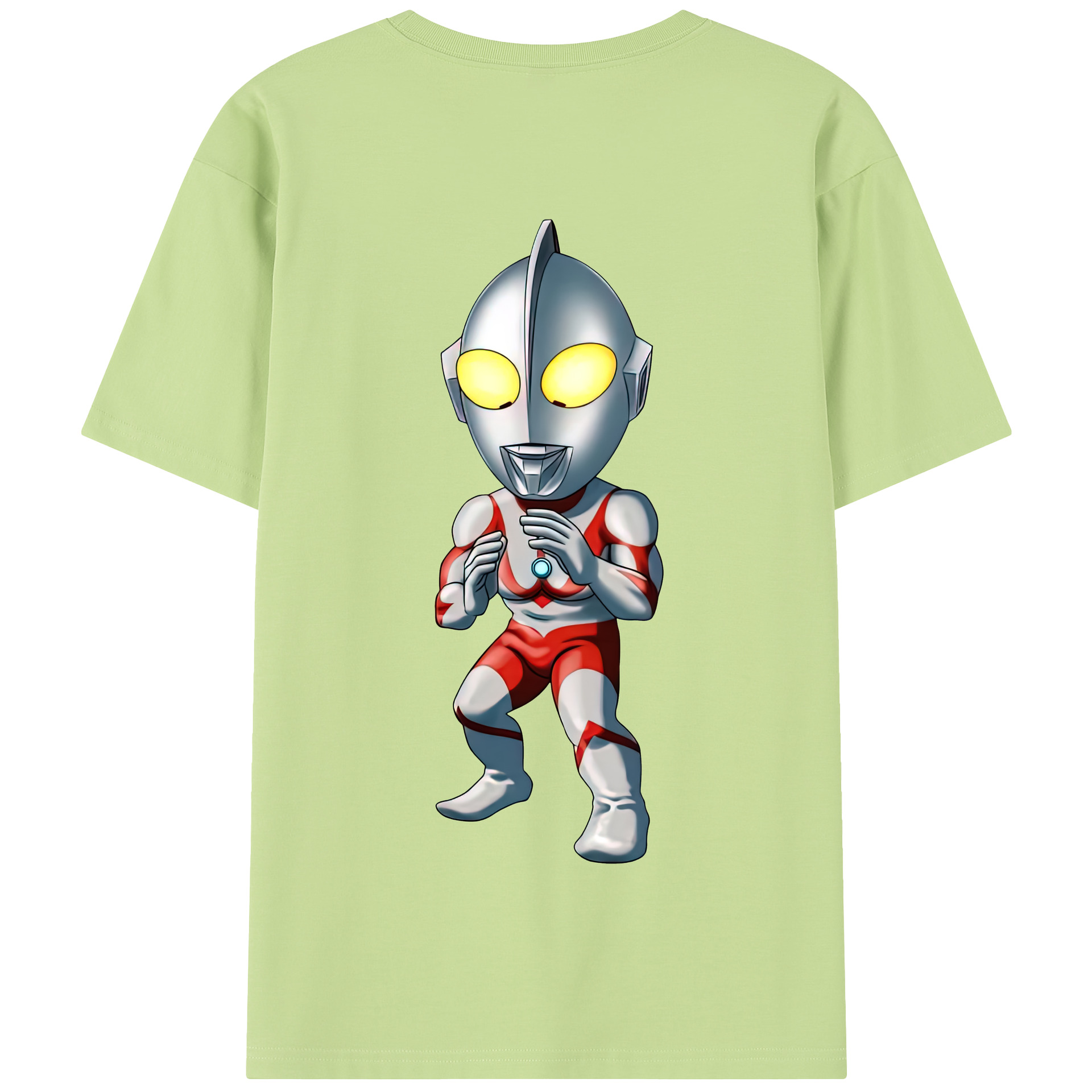 （画像用） ウルトラマン Ultraman 綿100％半袖Tシャツ（背面プリント）